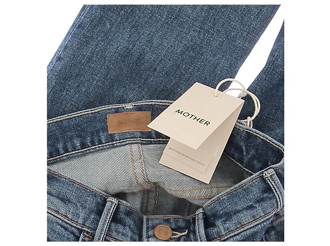 Mother Jeans azul "The hustler ankle" - vista 3