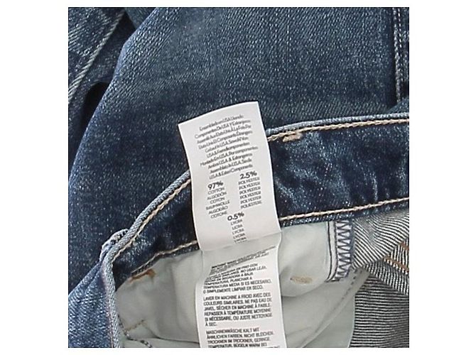 Mother Jeans azul "The hustler ankle" - vista 4