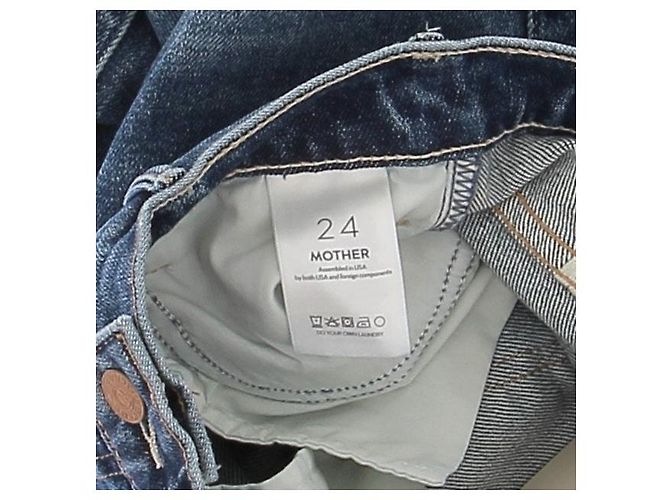 Mother Jeans azul "The hustler ankle" - vista 5