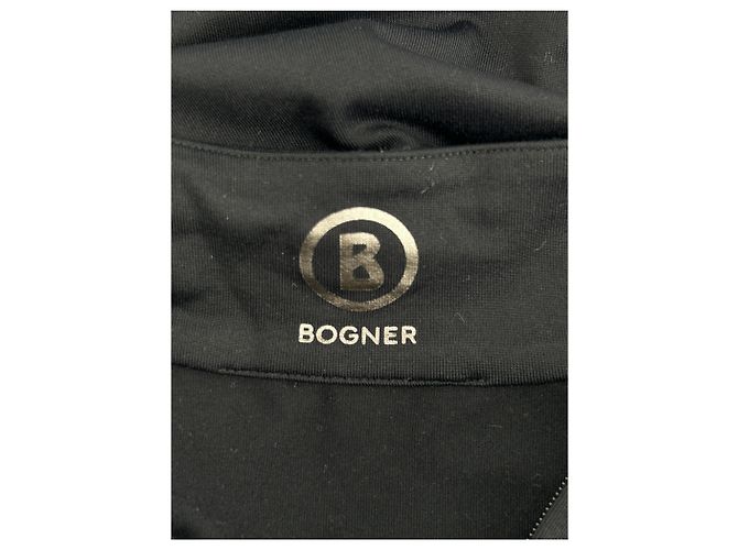 Giacca Bogner nera impermeabile con mezza zip Nero - vista 5