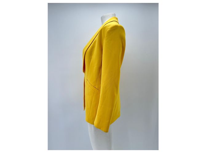 Alice + Olivia Blazer amarillo - vista 4
