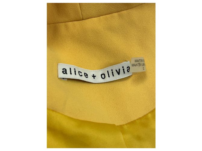 Alice + Olivia Blazer amarillo - vista 5