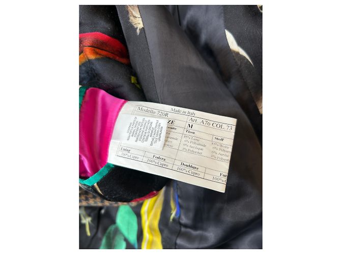 Paul Smith Abrigo marrón a cuadros de lana Castaño - vista 6