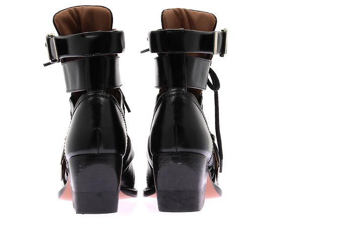 Chloé Botín de tacón negro - vista 5