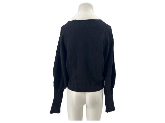 Autre Marque Cárdigan de algodón negro ALEXANDRE LAURENT S - vista 2