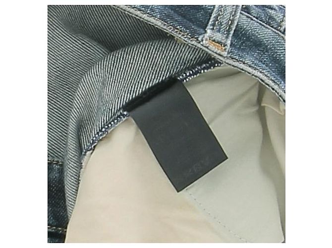 Balmain Jeans aus blauer Baumwolle - Ansicht 7