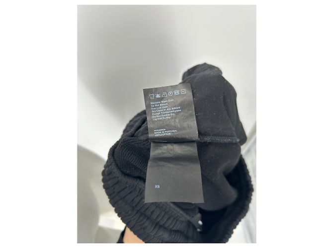 Autre Marque Pantalones de jogging negros WARDROBE NYC de algodón - vista 4