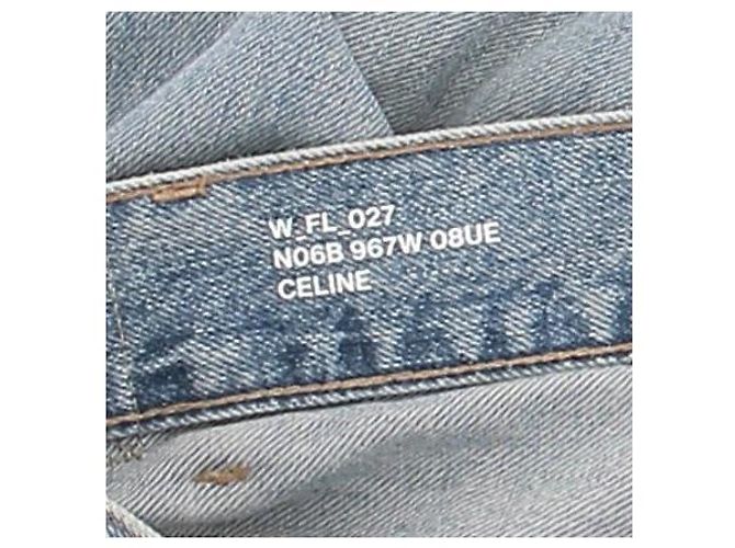 Jeans Céline in cotone blu Taglia 25 - vista 5
