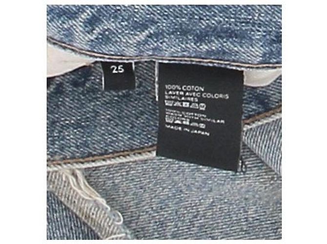 Jeans Céline in cotone blu Taglia 25 - vista 6