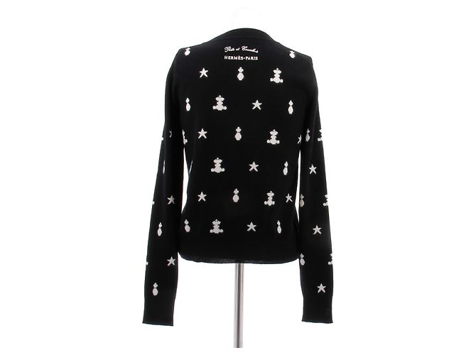 Suéter Hermès de cachemira negro talla S - vista 2