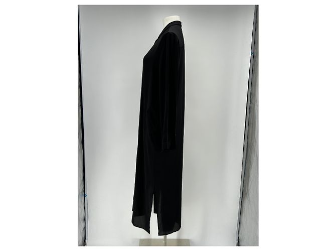 Autre Marque Abito lungo nero con maniche lunghe DANTE6 - vista 4