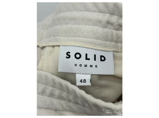 Autre Marque Pantaloncini ecru Beige - vista 4