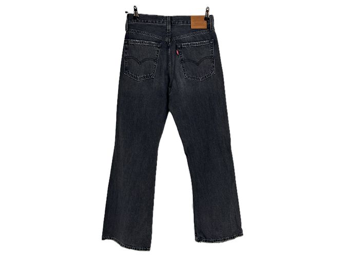 Levi's Jeans neri "Baggy Boot" Nero - vista 2