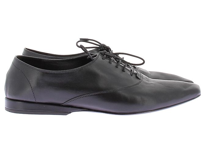 Autre Marque Derbies de cuero negro LOULOU STUDIO - vista 2