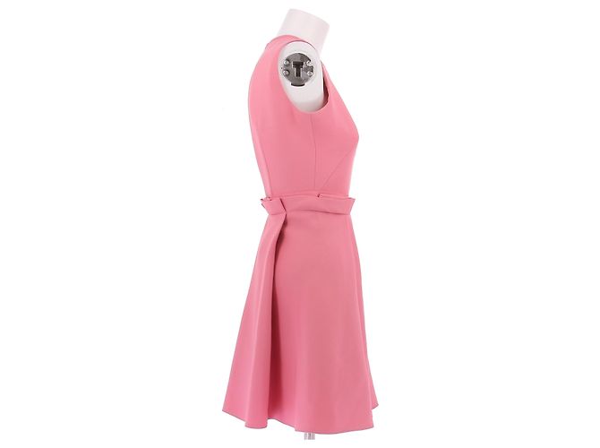 Alexander McQueen Wollkleid Rosa XS Pink - Ansicht 3