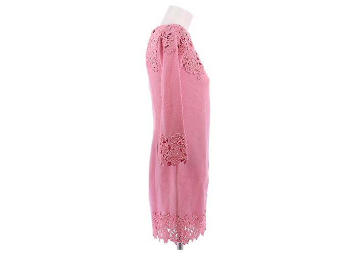 Ermanno Scervino Wollkleid Rosa Pink - Ansicht 3