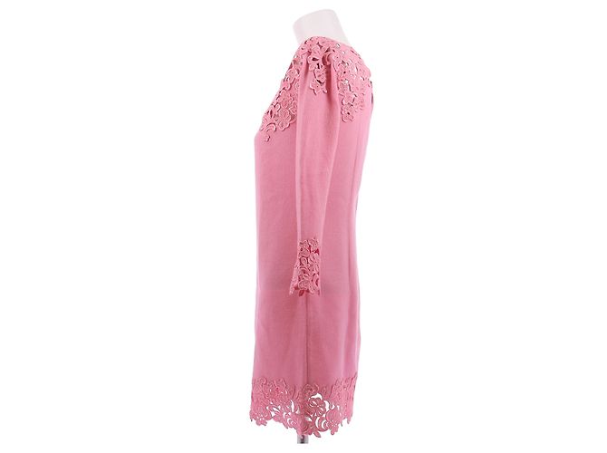 Ermanno Scervino Wollkleid Rosa Pink - Ansicht 4