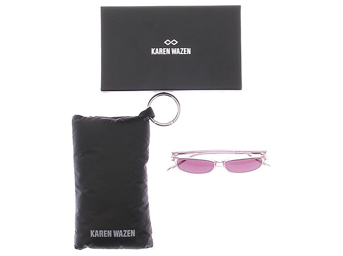 Autre Marque Gafas de sol rosas "Gala" - vista 7