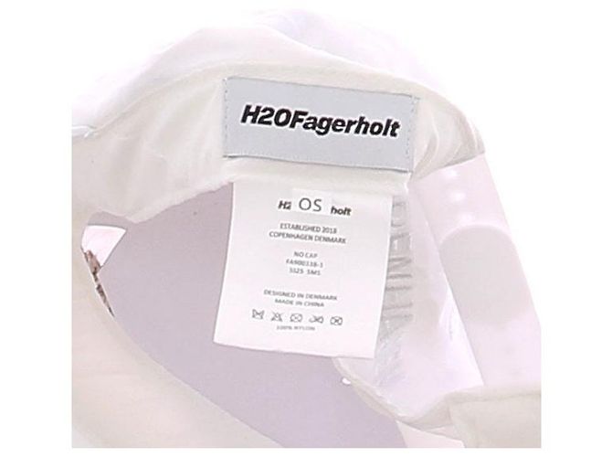 Autre Marque Weiße Baumwoll-Cap H20FAGERHOLT - Ansicht 8