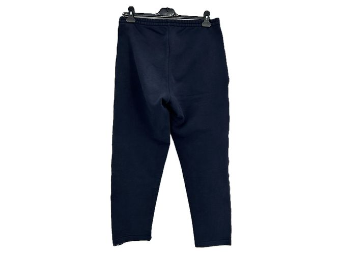 Autre Marque Pantalones de chándal azul marino DEMNA GVASALIA de algodón - vista 2