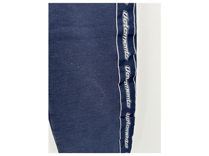 Autre Marque Pantalones de chándal azul marino DEMNA GVASALIA de algodón - vista 4