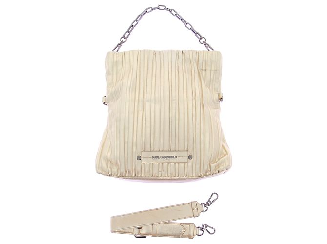 Karl Lagerfeld Borsa a spalla "K/Kushion" D'oro - vista 8