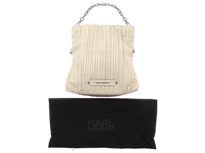 Karl Lagerfeld Borsa a spalla "K/Kushion" D'oro - vista 9