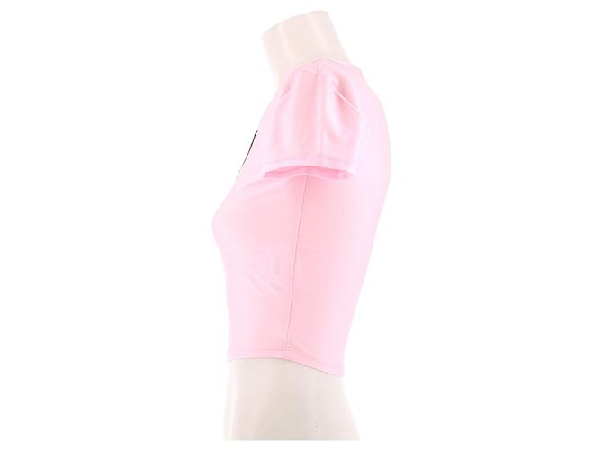 Camiseta rosa Versace de poliamida - vista 3
