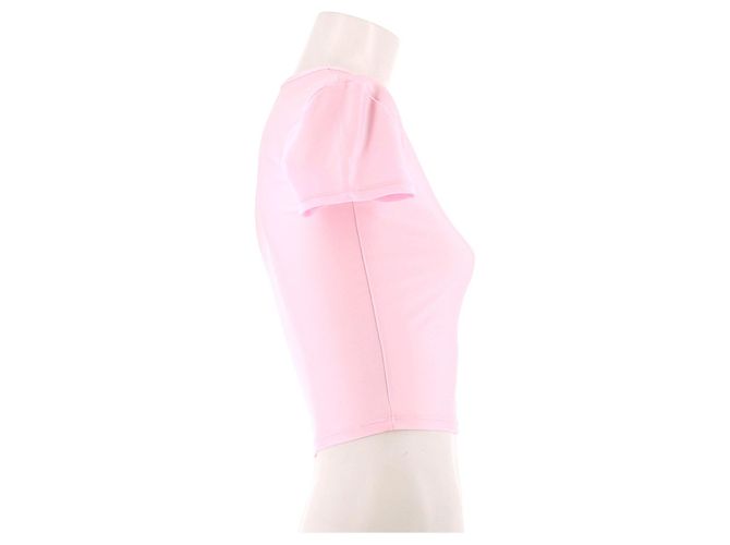 Camiseta rosa Versace de poliamida - vista 4