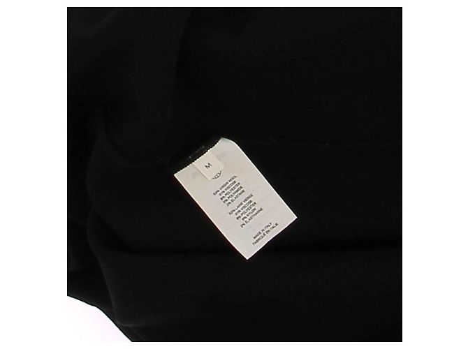 Falda midi negra de lana The Row Negro - vista 6