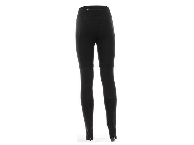 Balenciaga Leggings negros con logo blanco - vista 2