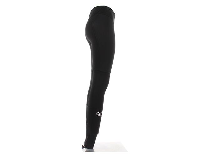 Balenciaga Leggings negros con logo blanco - vista 3