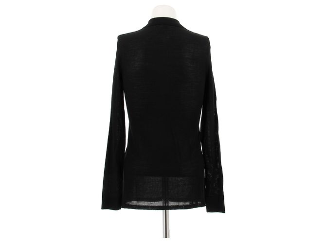 Totême Cardigan aus Wolle schwarz - Ansicht 2