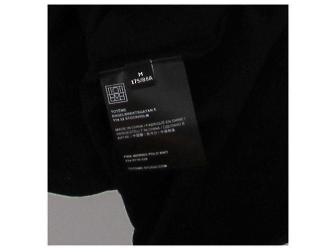 Totême Cardigan aus Wolle schwarz - Ansicht 6