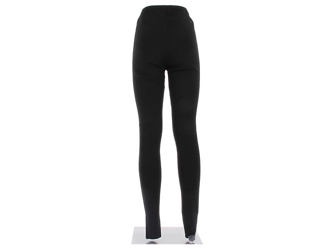Leggings negros de viscosa Totême - vista 2