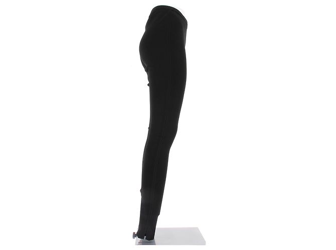 Leggings negros de viscosa Totême - vista 3