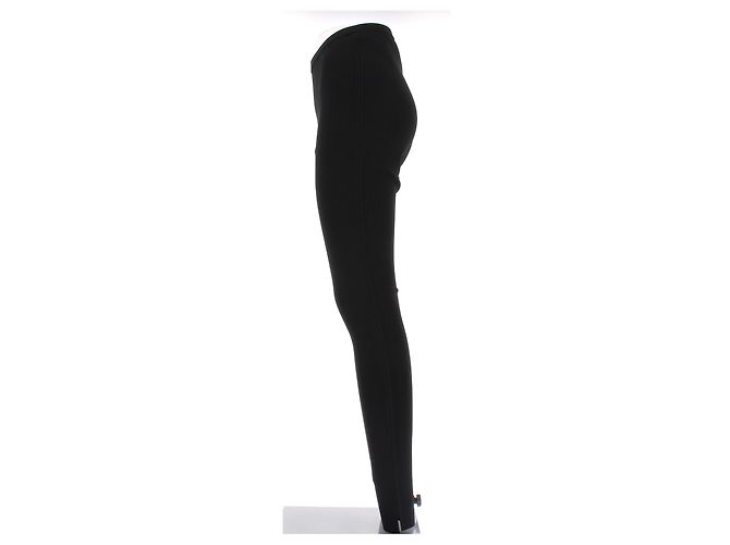 Leggings negros de viscosa Totême - vista 4