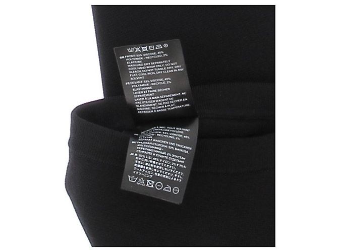 Leggings negros de viscosa Totême - vista 6