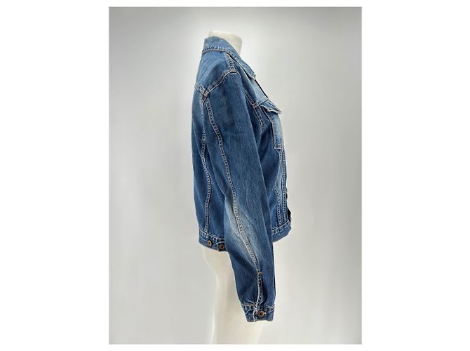 Autre Marque ROY ROGER'S Jeansjacke Blau - Ansicht 3