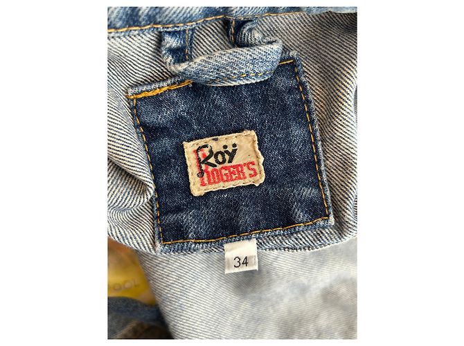 Autre Marque ROY ROGER'S Jeansjacke Blau - Ansicht 5