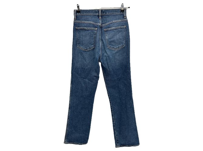 Jeans Agolde blu in cotone taglia 27 - vista 2