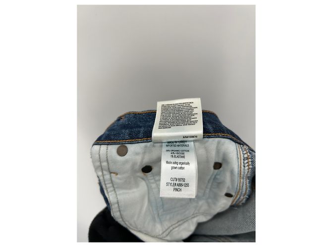 Jeans Agolde blu in cotone taglia 27 - vista 3