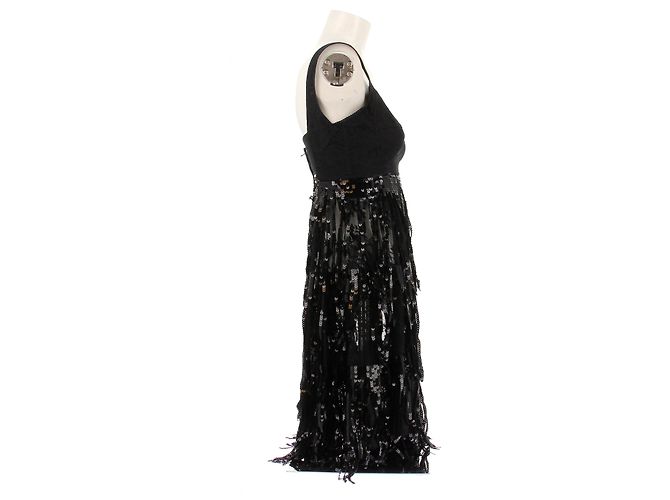 Dolce & Gabbana Paillettenkleid Schwarz - Ansicht 4