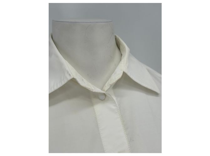 Valentino Garavani Weißes langes Hemdkleid - Ansicht 7