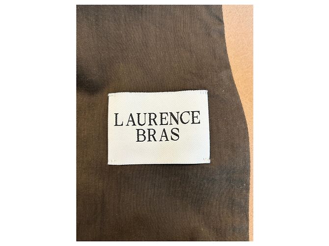 Laurence Bras Trench camel de lana Camello - vista 5