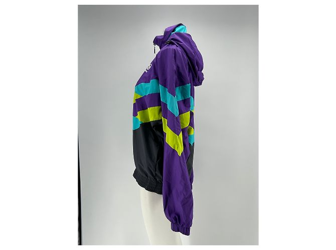 Sergio Rossi Bunte Windjacke Lila - Ansicht 4
