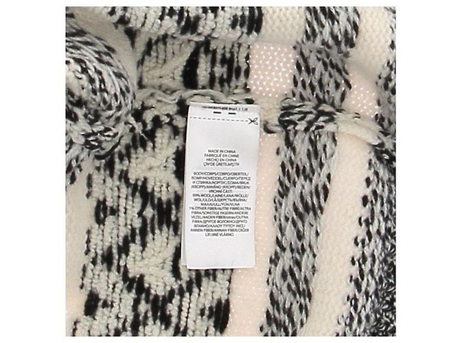 Polo Ralph Lauren Gemusterte Wolljacke Weiß - Ansicht 5