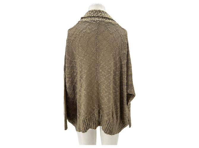 Camila S Millau Strickjacke Beige Baumwolle - Ansicht 2