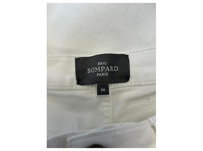 Jeans dritti bianchi Eric Bompard Bianco - vista 5