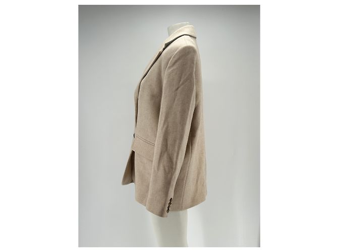 Blazer de lana beige & Other Stories - vista 4